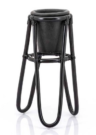 Bloempot Standaard By-Boo Small Black