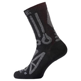Socke Jack Wolfskin Trekking Merino Classic Cut Black