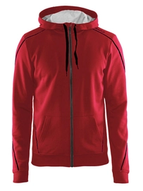 Jacke Craft ITZ Full Zip Hood Bright Red Herren