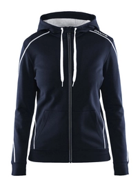 Jacke Craft ITZ Full Zip Hood Dark Navy Damen