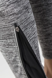 Legging Craft Cover Thermal Tights Women Dark Grey Melange