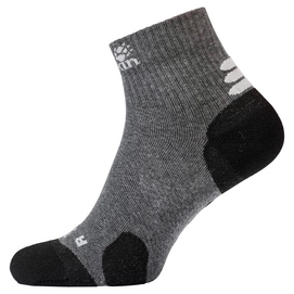 Socken Jack Wolfskin Travel Organic Mid Cut Dark Grey