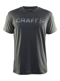 T-Shirt Craft Prime Logo Tee Men Dark Grey Melange