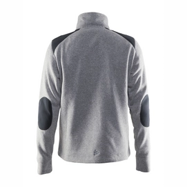 Vest Craft Men Noble Zip Jacket HK Fleece Grey Melange