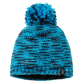 Beanie Jack Wolfskin Kids Kaleidoscope Knit Cap Icy Lake Blue (S)