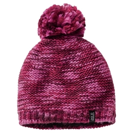 Muts Jack Wolfskin Kids Kaleidoscope Knit Cap Fuchsia (S)