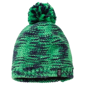 Mütze Jack Wolfskin Kaleidoscope Knit Cap Evergreen (S) Kinder