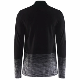 Ondershirt Craft Wool Comfort 2.0 Zip Men Black Dark Grey Melange