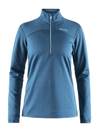 Longsleeve Craft Pin Halfzip Fjord Sea Damen