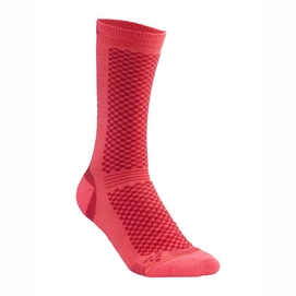 Chaussettes Craft Warm Mid Red (2 paires)