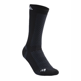 Socken Craft Warm Mid Black (2-pack)