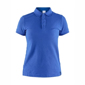 Polo Craft Casual Pique Sweden Blue Damen