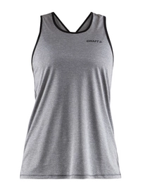 Débardeur Craft Women Eaze Singlet Dark Grey Melange Black