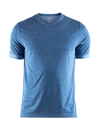 T-Shirt Craft Men Eaze SS Melange Tee True Blue