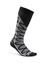 Socken Craft Compression Pattern Black White
