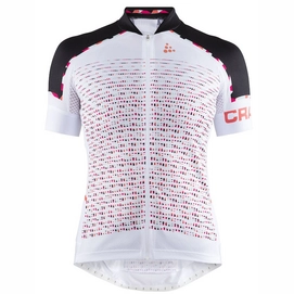 Fahrradshirt Craft Empress Jersey SS White Boost Damen