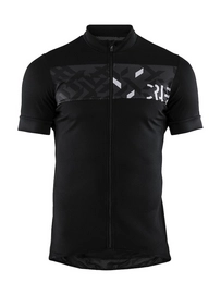 Fietsshirt Craft Men Reel Black Crest