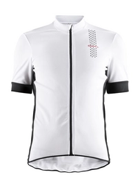 Fietsshirt Craft Men Rise White Black