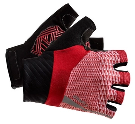 Fietshandschoen Craft Unisex Roleur Glove Bright Red Black