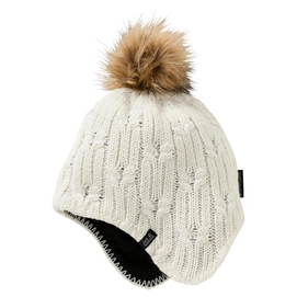 Mütze Jack Wolfskin Stormlock Braid Cap White Sand (S) Damen