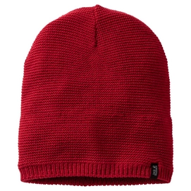 Mütze Jack Wolfskin Stormlock Knit Beanie Indian Red