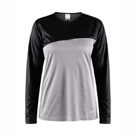 T-Shirt à Manches Longues Craft Women Radiate Tee Grey Melange-M