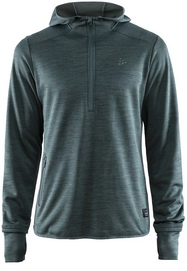 Trui Craft Men Breakaway Jersey Hood Sweater Gravity Melange