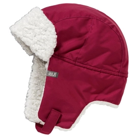 Mütze Jack Wolfskin Stormlock Paw Shapka Dark Ruby (S) Kinder