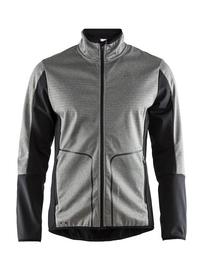 Skijacke Craft Sharp Softshell Dark Grey Melange Black Herren