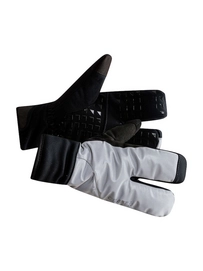 Handschoenen Craft Siberian Glow Split Finger Glove Silver Black