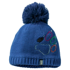 Beanie Jack Wolfskin Kids Paw Knit Cap Coastal Blue (M)