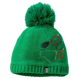 Muts Jack Wolfskin Kids Paw Knit Cap Evergreen (M)