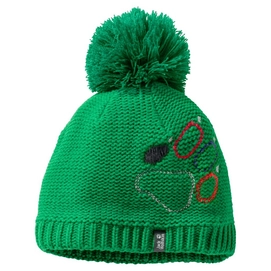 Muts Jack Wolfskin Kids Paw Knit Cap Evergreen (S)