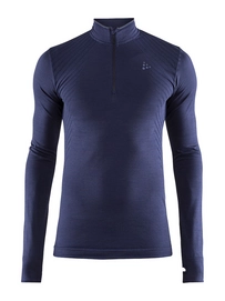 Longsleeve Craft Fuseknit Comfort Zip Maritime Herren