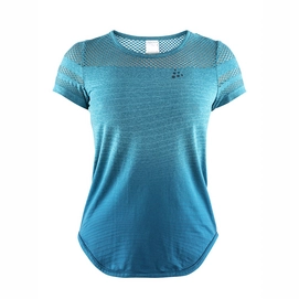 T-Shirt Craft Core Fuseknit Tee Zen Melange Damen