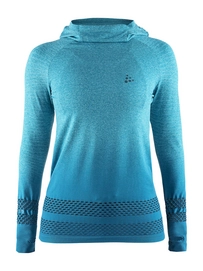 Trui Craft Women Core Fuseknit Hood Zen Melange