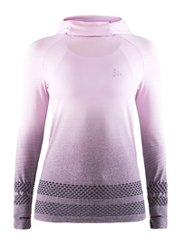 Pullover Craft Core Fuseknit Hood Misty Melange Damen