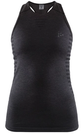 Sportshirt Craft Women Urban Run Fuseknit SS Singlet Black Platinum