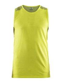 Sportshirt Craft Men Urban Run Fuseknit SS Singlet Lime Black