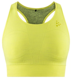 Sport BH Craft Women Fuseknit Mid Impact Bra Lime