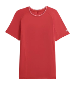 Tennisshirt Wilson Men Team Seamless Crew Infrared