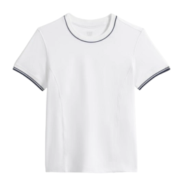 Tennis Shirt Wilson Women Team Seamless Tee Bright White