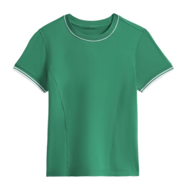 Tennis Shirt Wilson Women Team Seamless Tee Courtside Green
