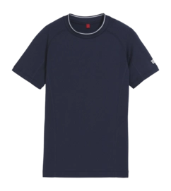 Tennis Shirt Wilson Boys Team Seamless Crew Classic Navy