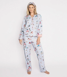 Pyjama PJ Salvage Women 181091 Light Blue