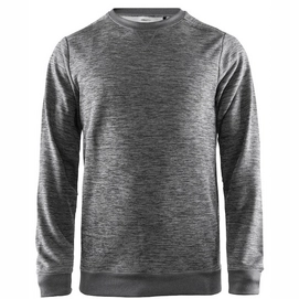 Jumper Craft Men Leisure Crewneck Dark Grey Melange