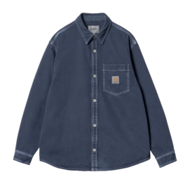 Chemise Carhartt WIP Unisexe George Jac Air Force Blue
