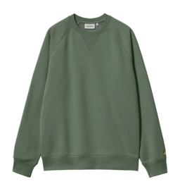 Sweater Carhartt WIP Chase Sweat Unisex Duck Green / Gold