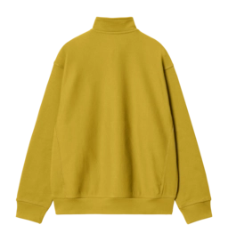 2---half-zip-american-script-sweatshirt-golden-olive-655 (4)-_no-bg