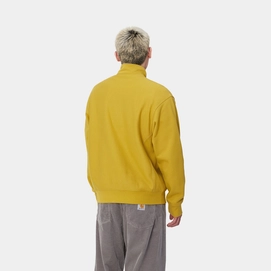 3---half-zip-american-script-sweatshirt-golden-olive-655 (1)